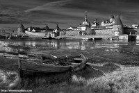 Цифровая черно-белая фотография.