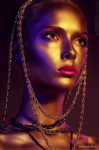 Art make-up: живопись на лицах