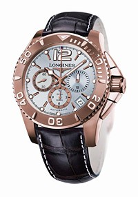 Longines HydroConquest в розовом золоте – часы для роскошного дайвинга