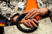 Nail-дизайнеры бренда CND на показе Opening Ceremony