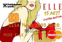 ЖУРНАЛ ELLE, РАЙФФАЙЗЕНБАНК И MASTERCARDR выпускают банковскую карту Limited Edition Gold